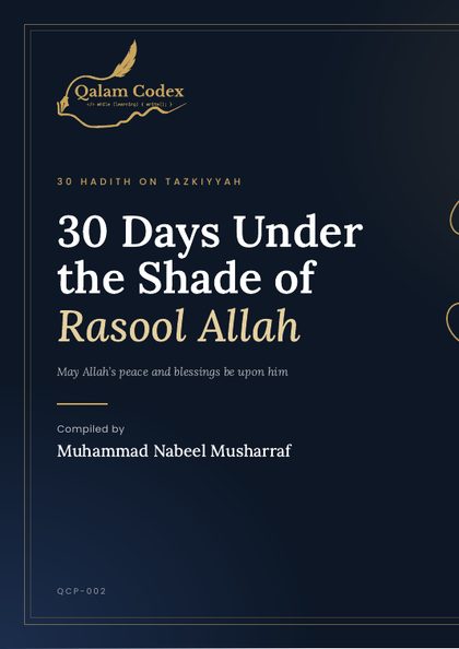 Cover of 30 Days Under the Shade of Rasool Allah ﷺ